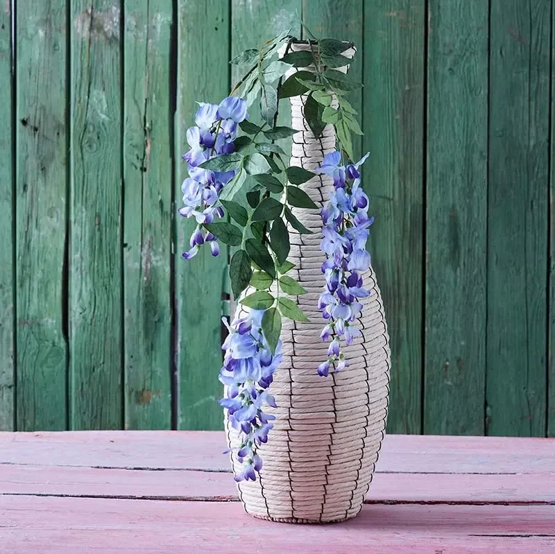 Buy Wisteria, blåregn, 70cm, kunstig blomst