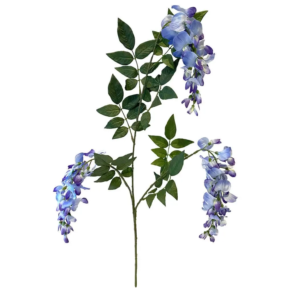 Buy Wisteria, blåregn, 70cm, kunstig blomst
