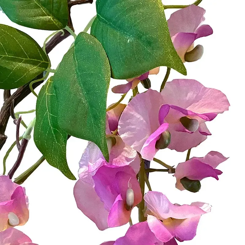 Buy Wisteria, lyslilla, blåregn, 142cm, kunstig