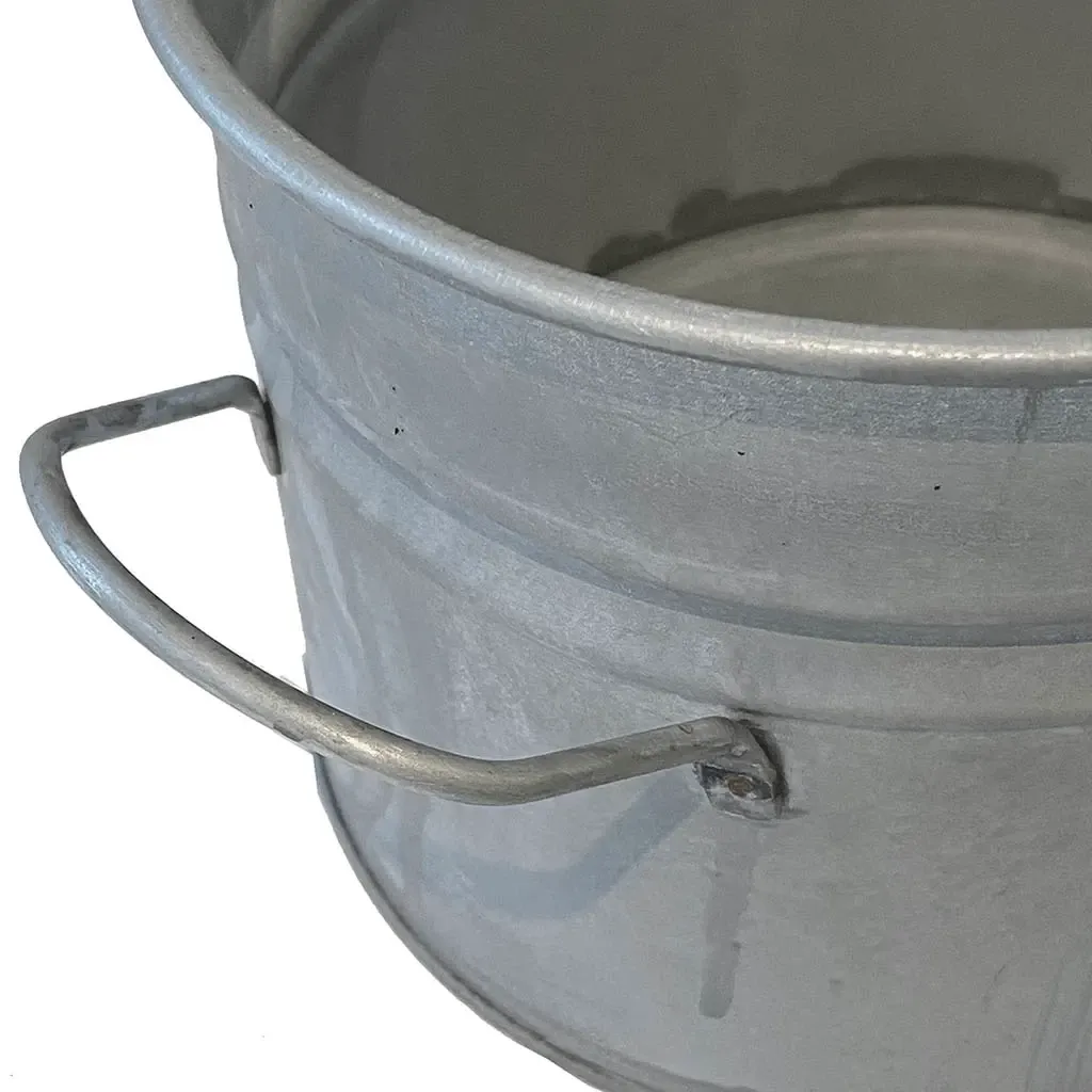 Buy Zink spand m håndtag, Ø18cm