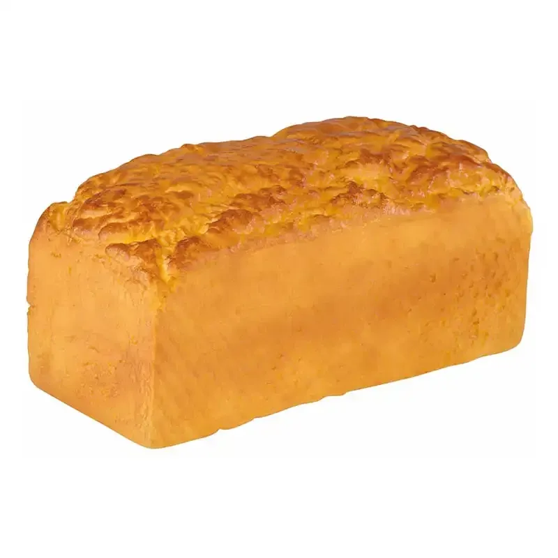 Franskbrød/formbrød, kunstig mad i plast fra Brøndsholm