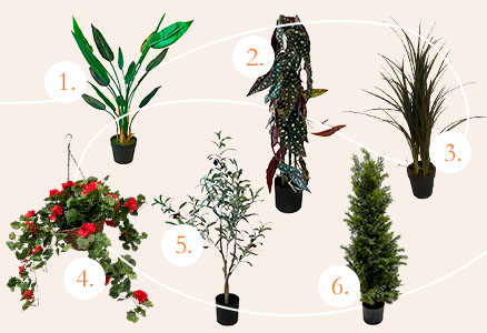 Brøndsholm - julegave guide - kunstige planter under 500kr