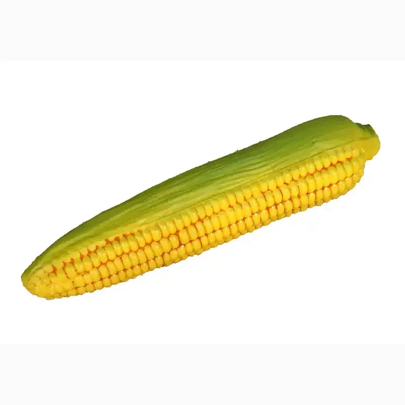 Gul majskolbe (i plast) - kunstige madvarer til butik