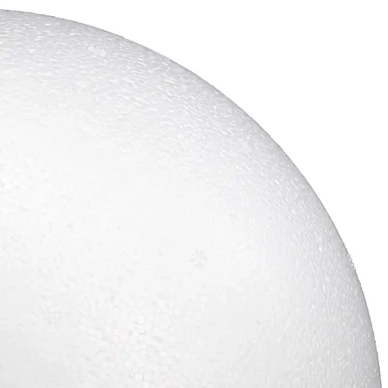 Hvid halvkugle i flamenco / styrophor