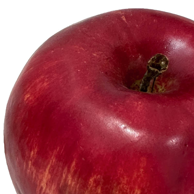 Jätteäpple, rött, Ø9cm, konstgjord mat I Köp