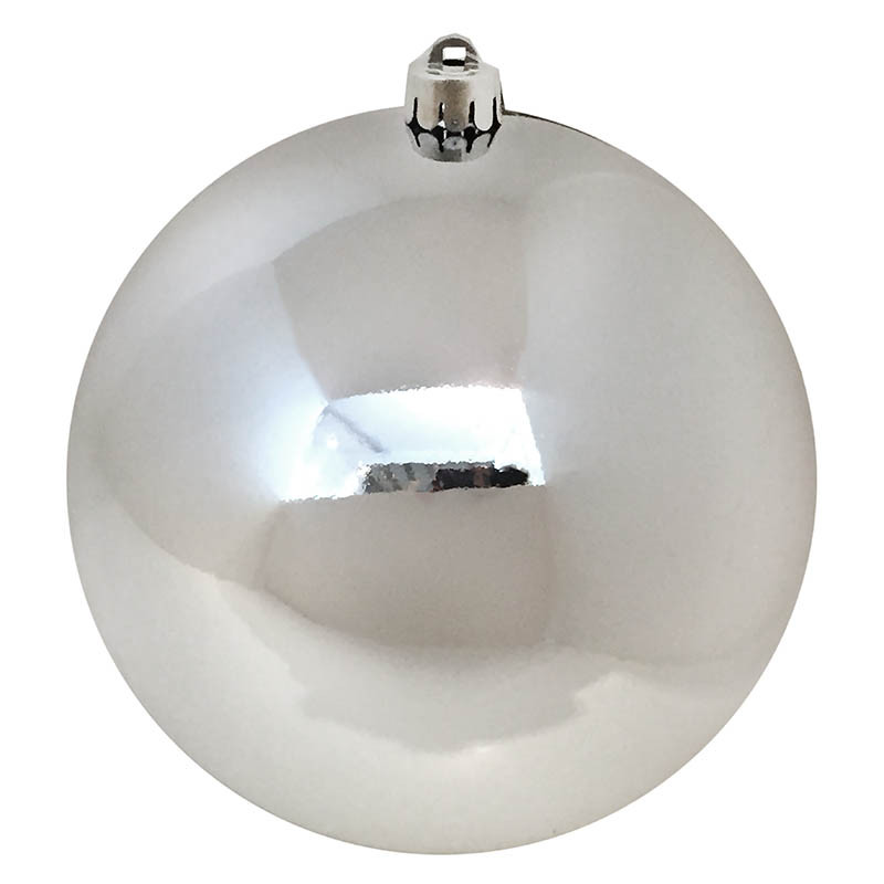 Julekugle i sølv til at pynte flot op til jul