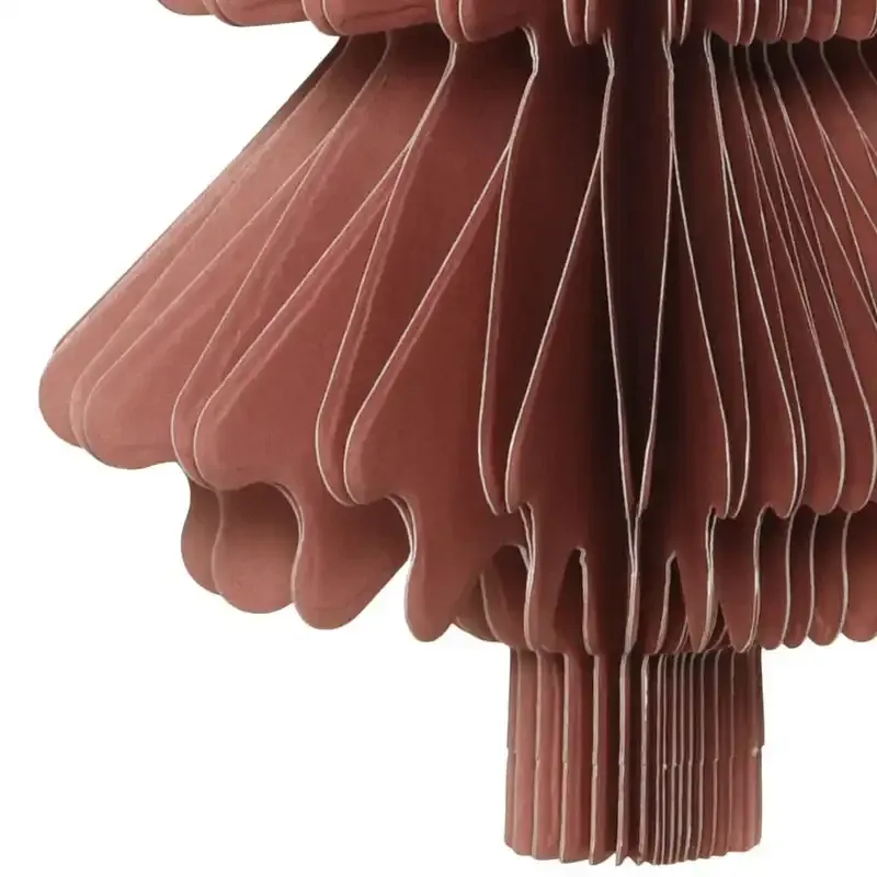 Juletræspynt papir juletræ m ophæng, 15cm