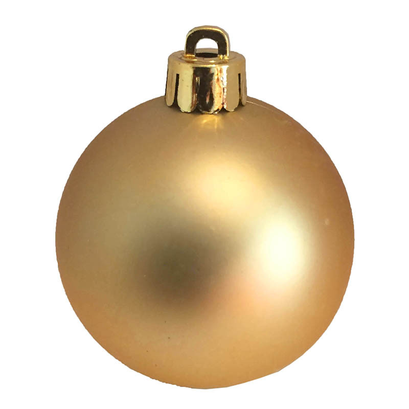 Julgranskulor, Guld-mix, 6 cm, 30 st./förpackning