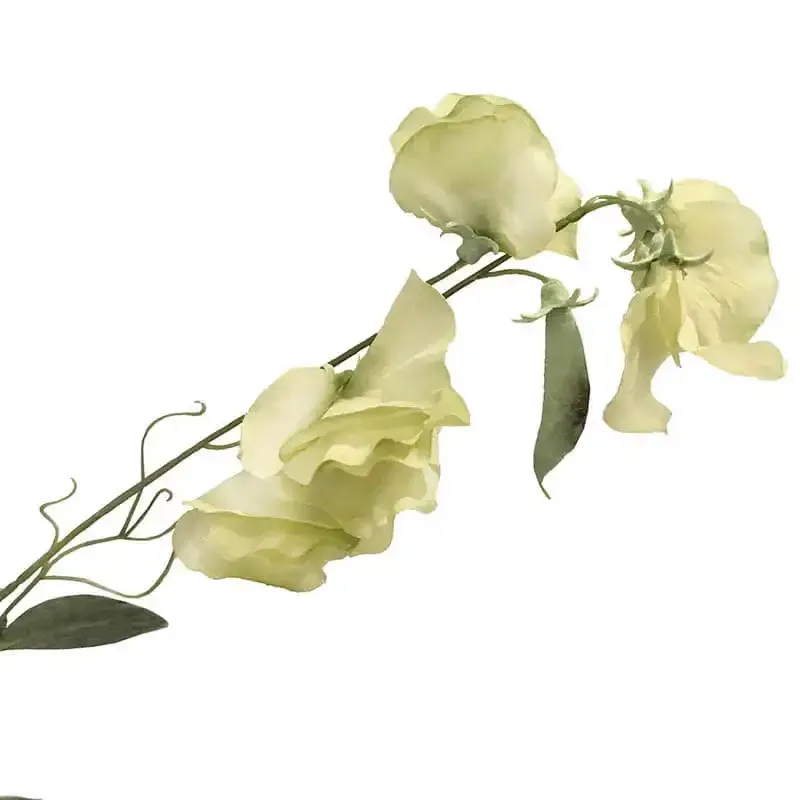 Køb Ærteblomst, 70cm Gul, kunstig blomst hos Brondsholm.dk