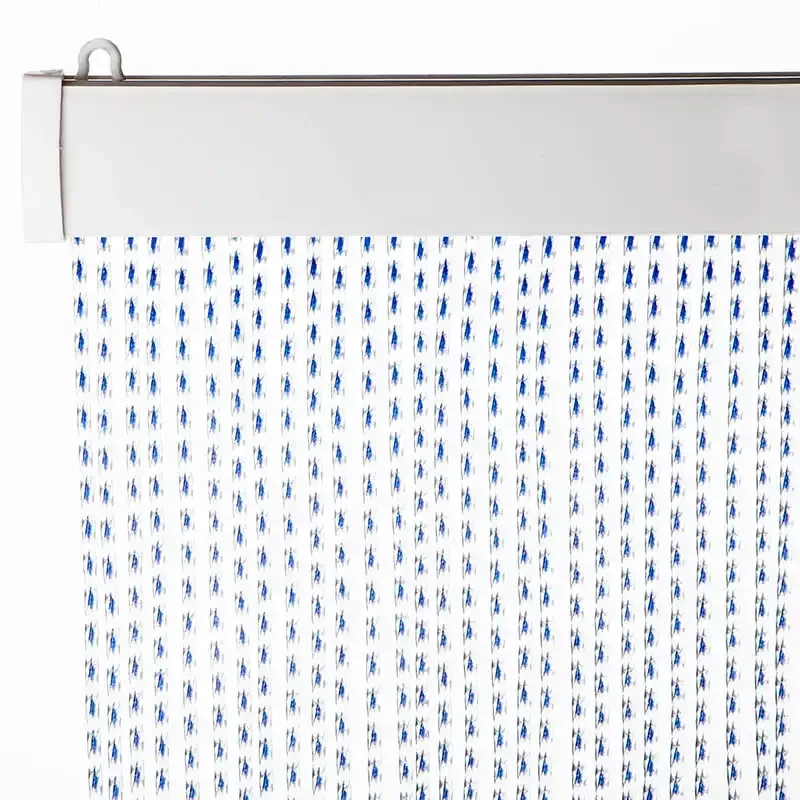 Køb Dørgardin, rome, plast m farvet snor, 93x210cm hos Brondsholm.dk