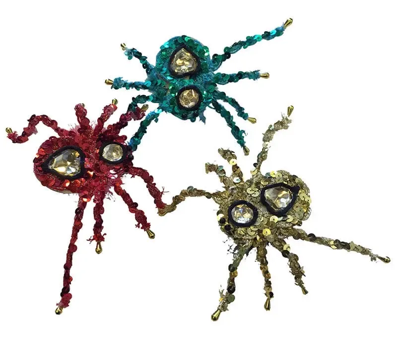 Køb Edderkop med klips, assorteret hos Brondsholm.dk