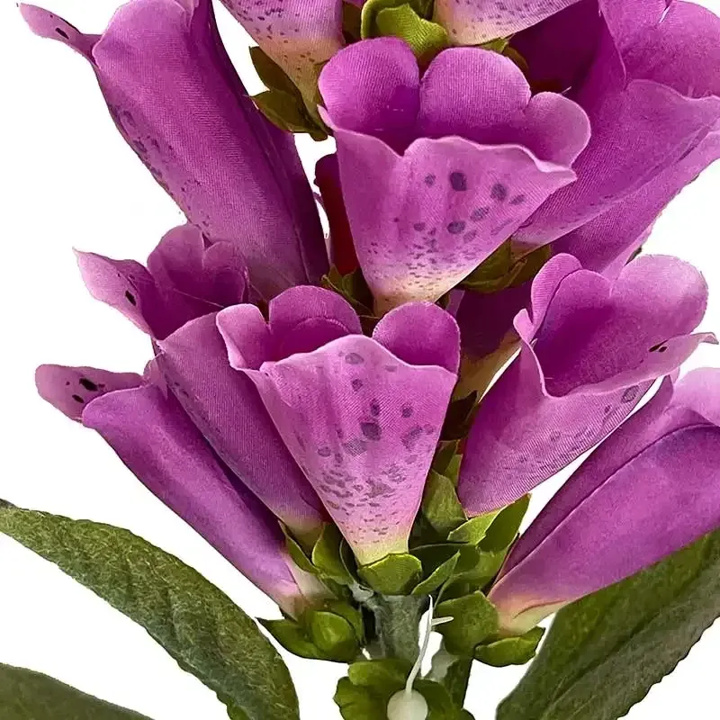 Køb Fingerbøl blomst på stilk, pink, 92cm, kunstig blomst hos Brondsholm.dk