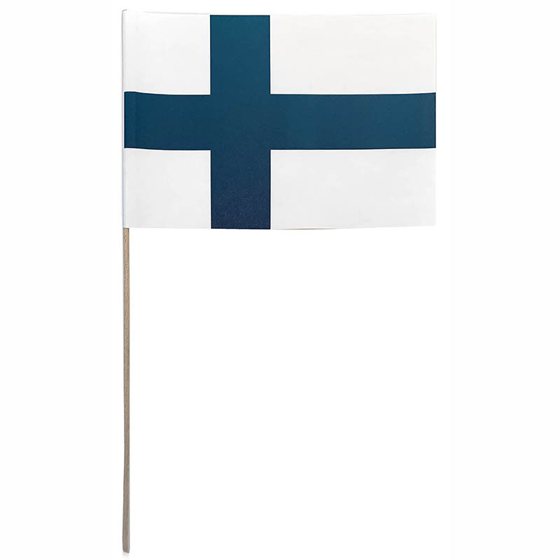 Køb Flag på træpind, Finland hos Brondsholm.dk