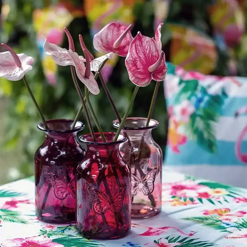 Køb Flamingo blomst, rosa, 45cm, kunstig blomst hos Brondsholm.dk