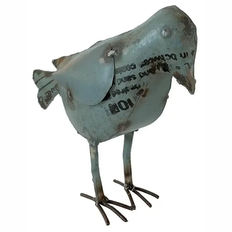 Køb Fugl til dekoration, genbrugs metal, hos Brondsholm.dk