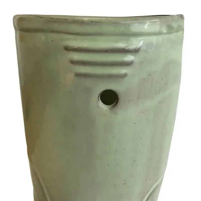 Køb Gummistøvle vase i porcelæn, H:29cm hos Brondsholm.dk