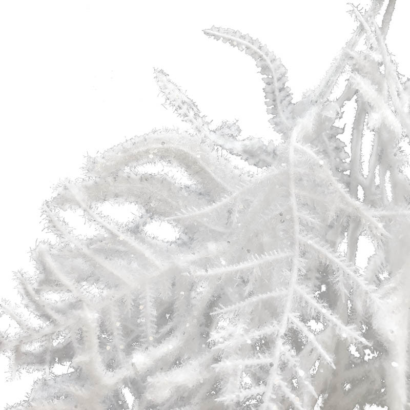 Køb Hænger med med fine flagrende blade og glimmer, kunstig gren hos Brondsholm.dk