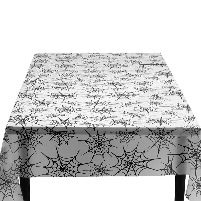 Køb Halloween dug med edderkoppespind hos Brondsholm.dk