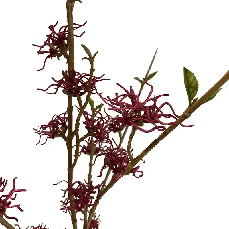 Køb Hasselnøds gren, bordeaux, 120cm, kunstig plante hos Brondsholm.dk
