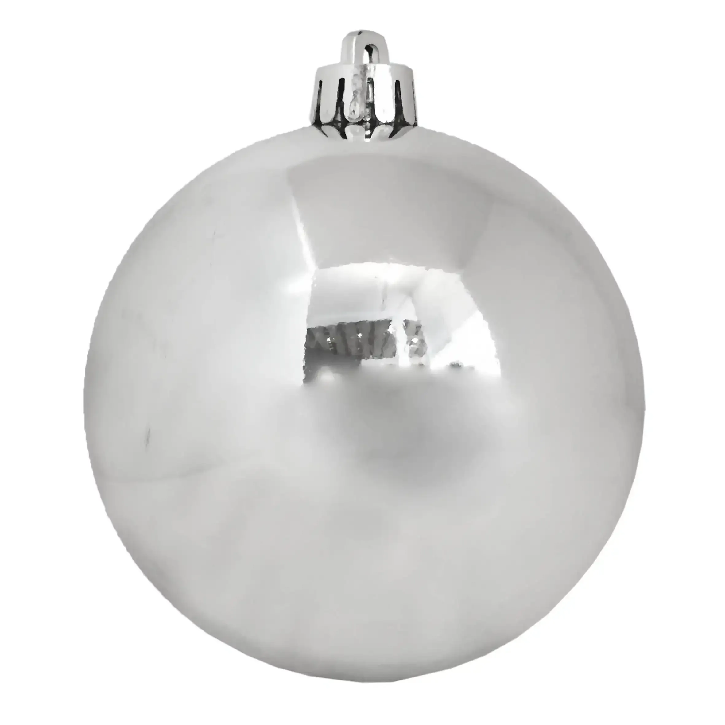 Køb Julekugler, Sølv mix, 8cm, 34stk./pakke hos Brondsholm.dk