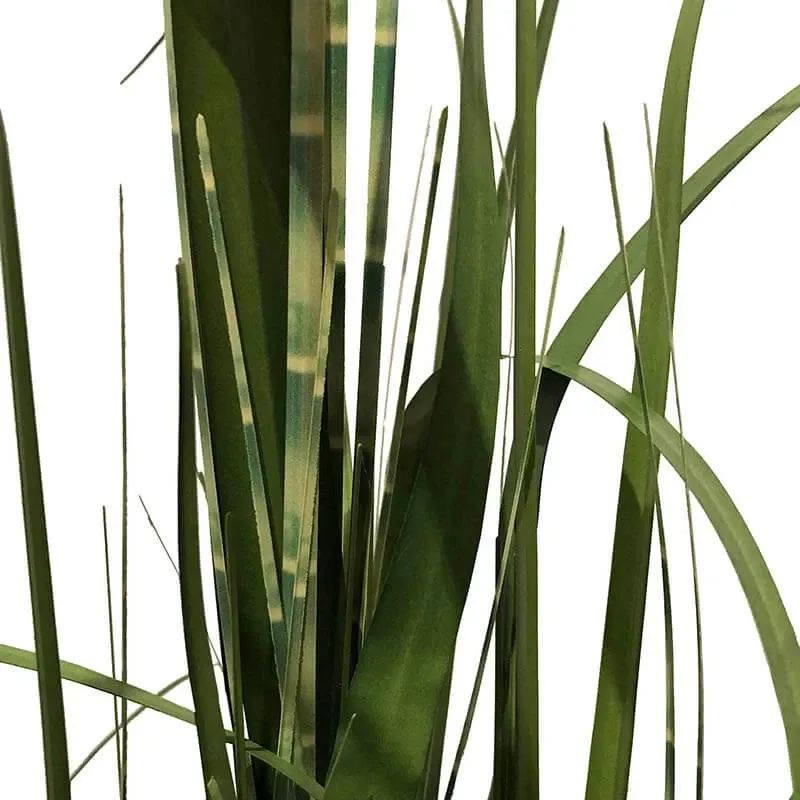 Køb Klitgræs i sort potte, 80cm, kunstig græs hos Brondsholm.dk