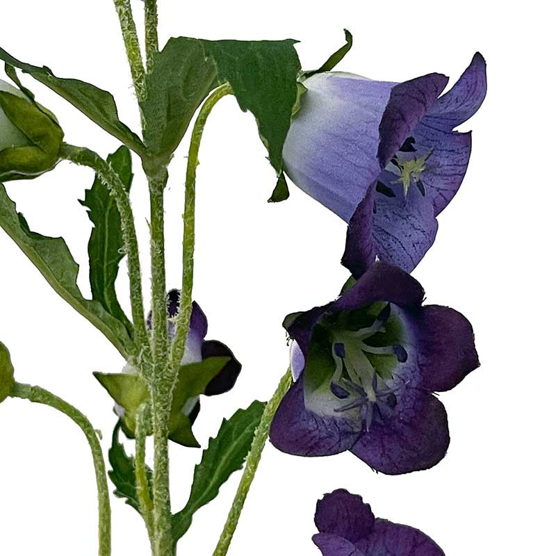 Køb Klokkeblomst stilk, 88cm, lilla, kunstig blomst hos Brondsholm.dk
