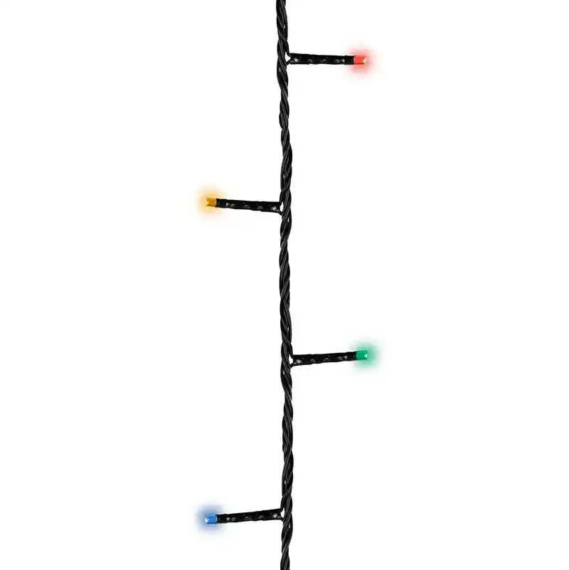 Køb LED lyskæder i multi farver, 18meter, hos Brondsholm.dk