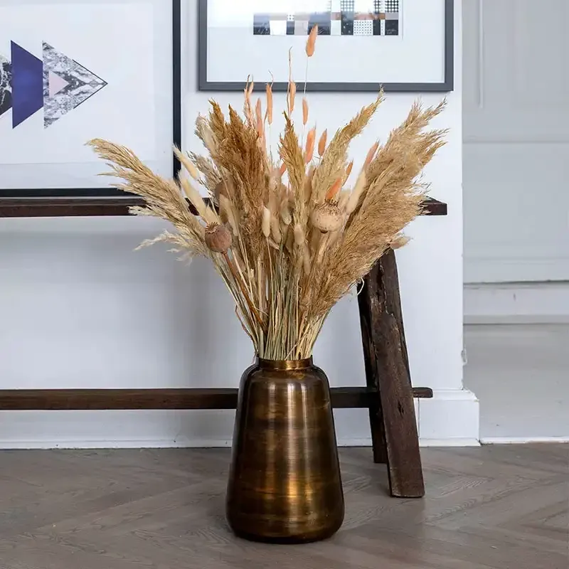 Køb Pampasgræs i bundt, ægte, 6stk, 65-75cm, ægte pampergræs hos Brondsholm.dk