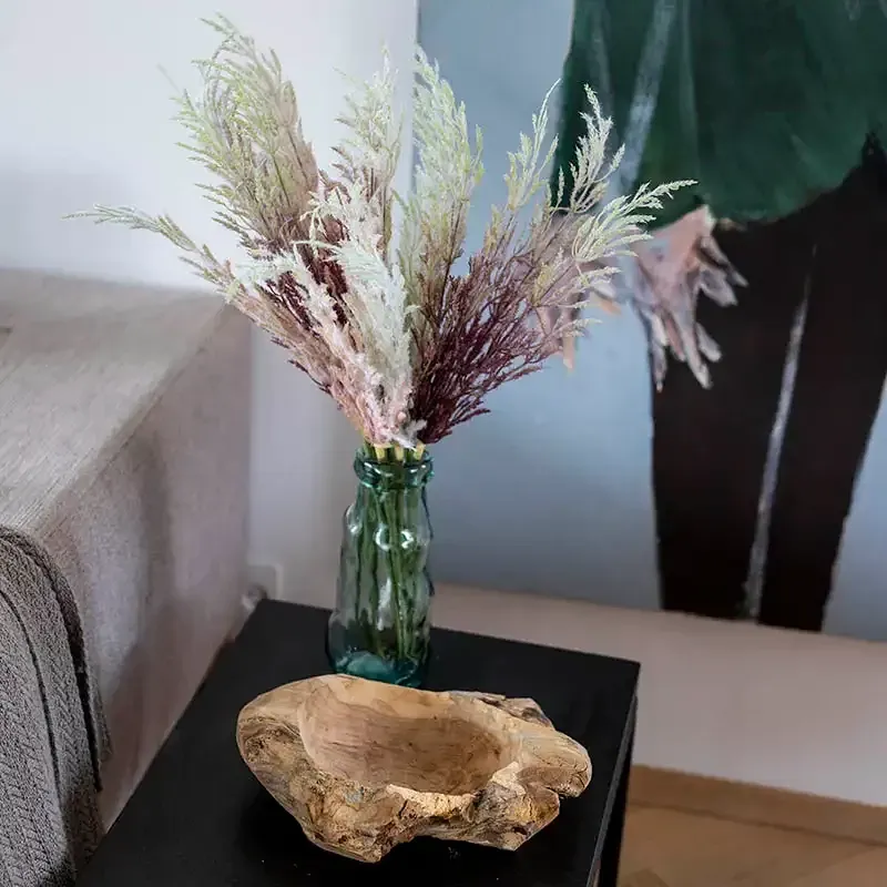 Køb Pampasgræs i lilla, 99cm, kunstig græs hos Brondsholm.dk