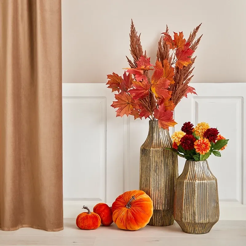 Køb Pampasgræs stilk, brun, 115cm hos Brondsholm.dk