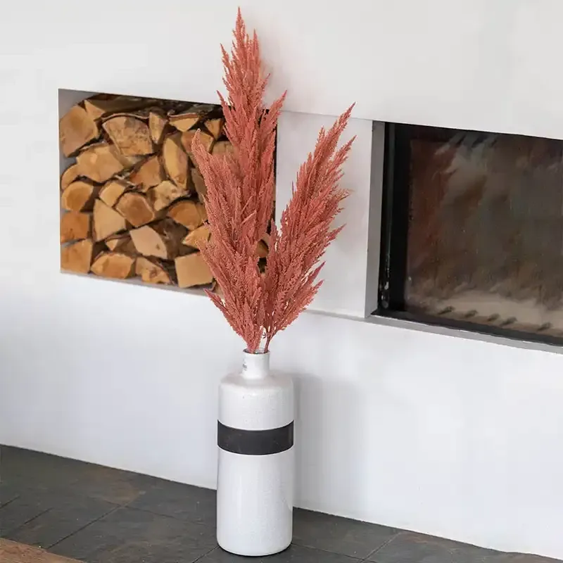 Køb Pampasgræs stilk, pink, 115cm