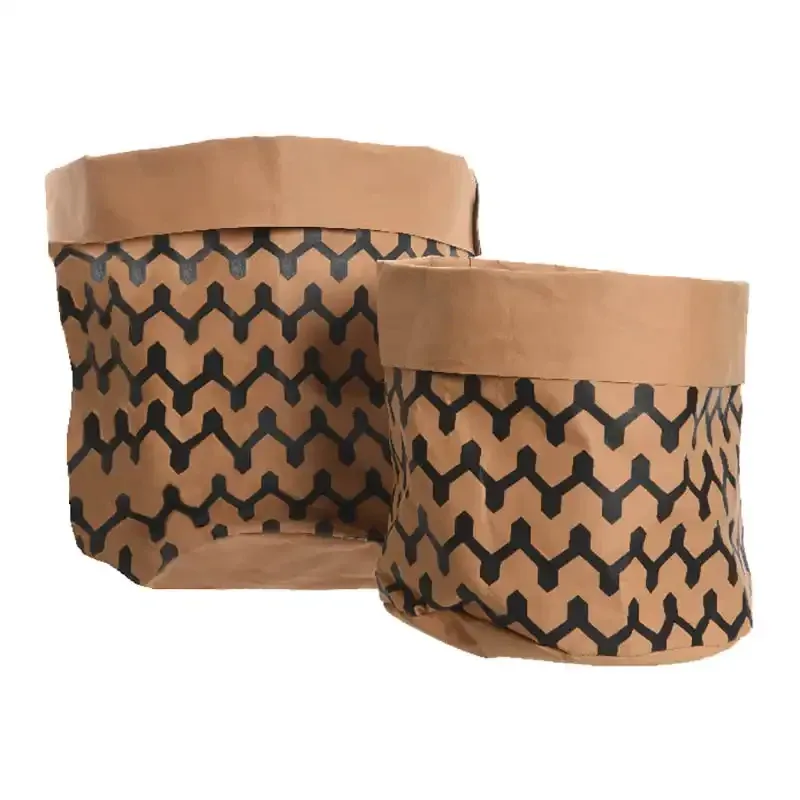 Køb Papirsposer m zig zag print, 2 str. hos Brondsholm.dk