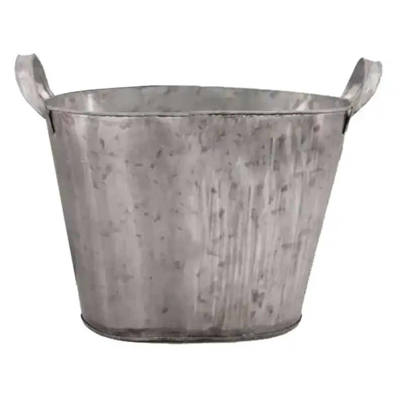 Køb Plantekrukke i zink, 25,5cm