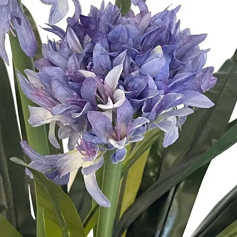 Køb Skærmlilje i sort potte, 96cm, kunstig blomst hos Brondsholm.dk