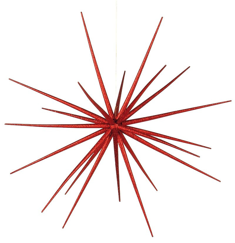 Køb Sputnik stjerne, med glimmer hos Brondsholm.dk