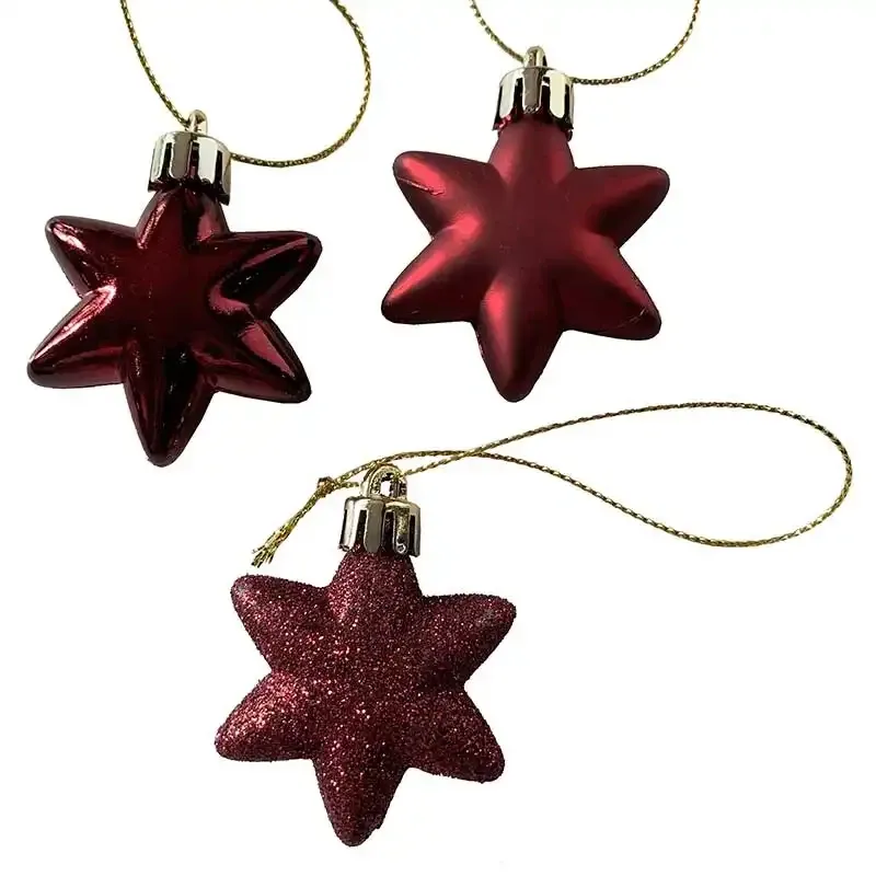 Køb Stjerne til ophæng, 5cm, 18stk hos Brondsholm.dk