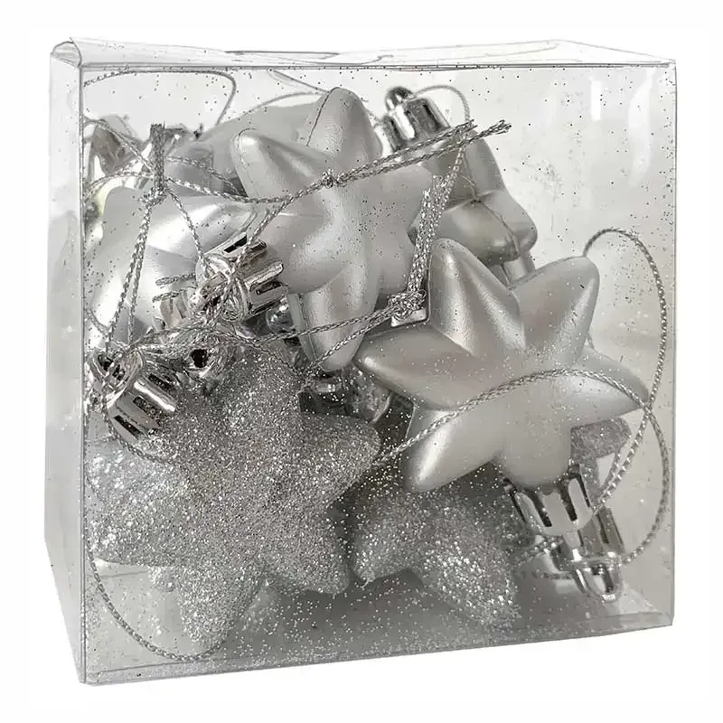 Køb Stjerner m ophæng, 5cm, 18stk pr pakke hos Brondsholm.dk