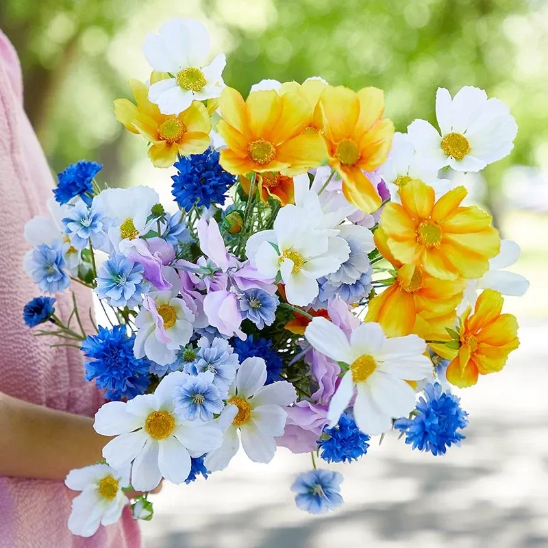 Køb Stolt Kavaler, creme, 92cm, kunstig blomst hos Brondsholm.dk