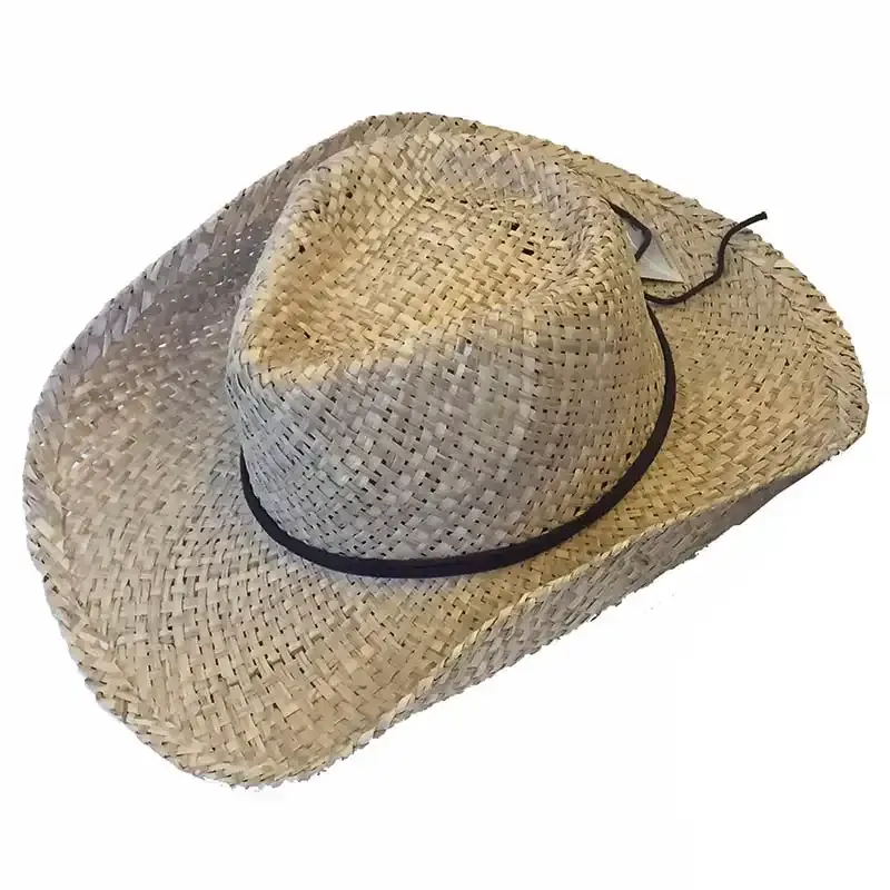 Køb Stråhat med snor eller muslingeskaller/ Sommerhat hos Brondsholm.dk