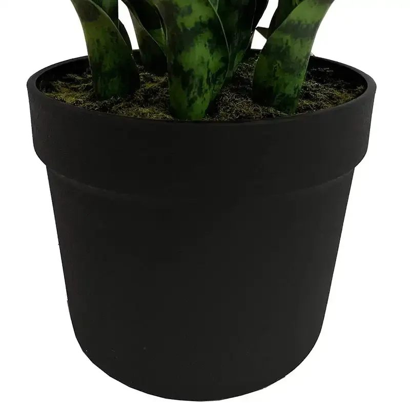 Køb Svigermors skarpe tunge i potte, 97cm, kunstig plante hos Brondsholm.dk