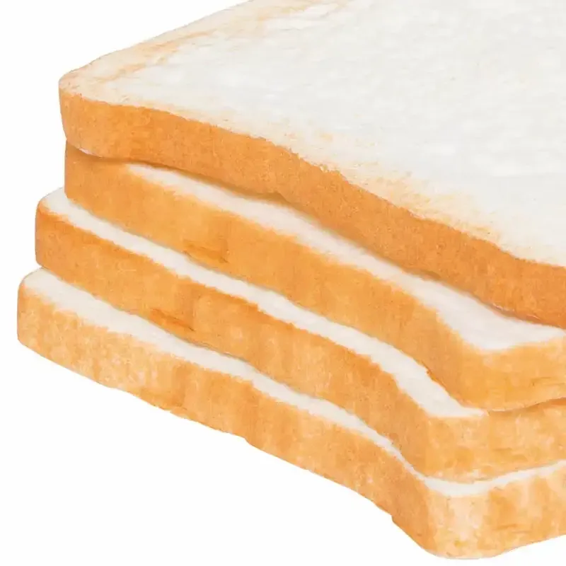 Køb Toastskiver, 4 stk./pose, kunstig mad hos Brondsholm.dk