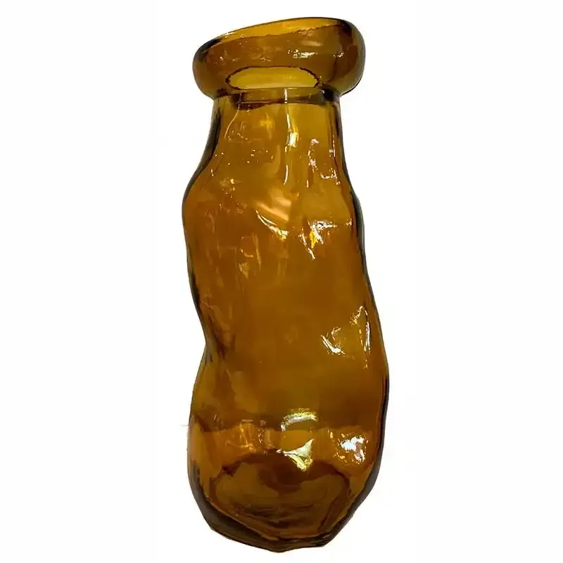 Køb Vase - simplicity - H25cm, Amber hos Brondsholm.dk