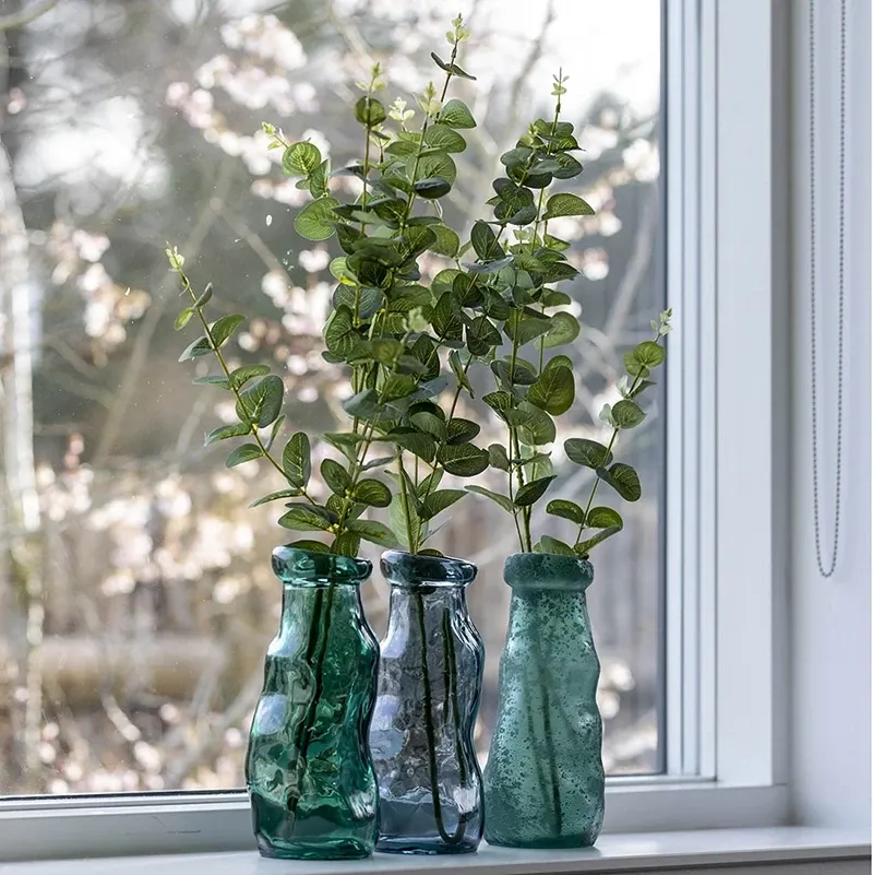 Køb Vase - simplicity - H25cm, blå hos Brondsholm.dk