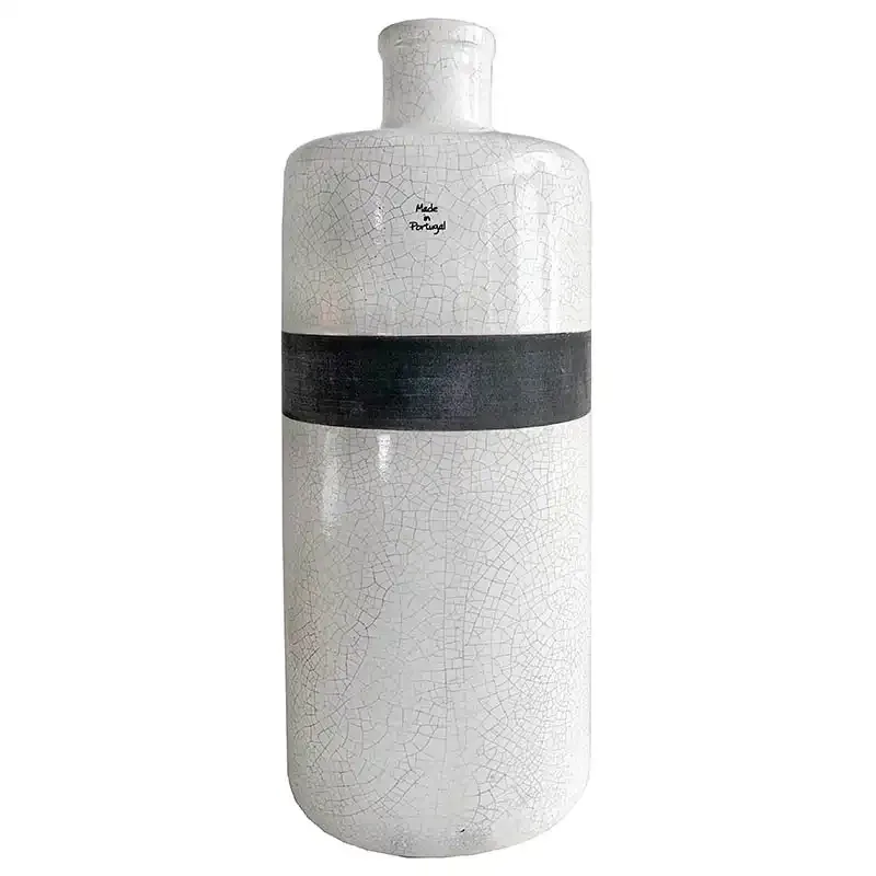 Køb Vase med krakeleret overflade, 43cm hos Brondsholm.dk