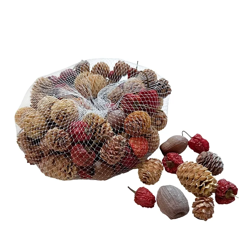 Køb et Mix tørrede blomster & kogler