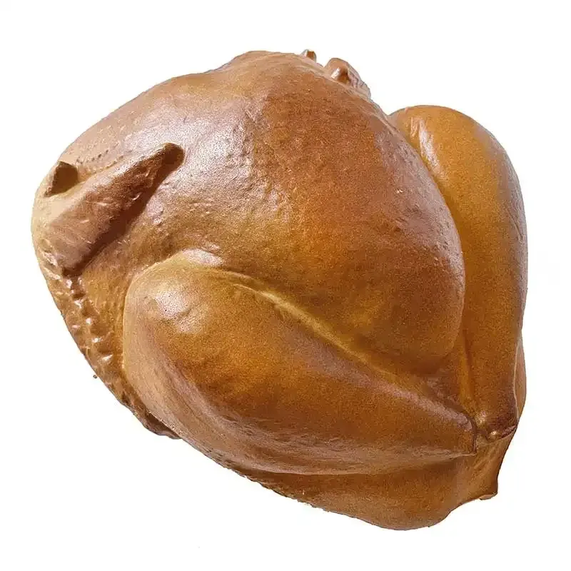 Kunstig kalkun i plast - naturtro kunstige fødevarer til dek