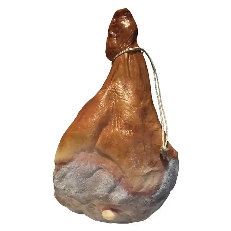 Kunstig parmaskinke i plast - kunstige fødevarer til dekorat