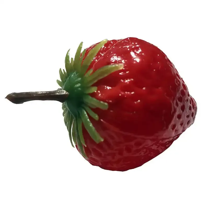 Kunstige jordbær i pose - kæmpe udvalg af kunstige fødevarer