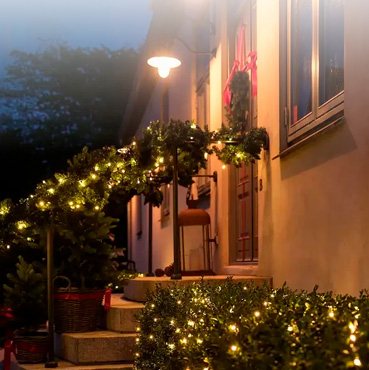 Brøndsholm - julebelysning