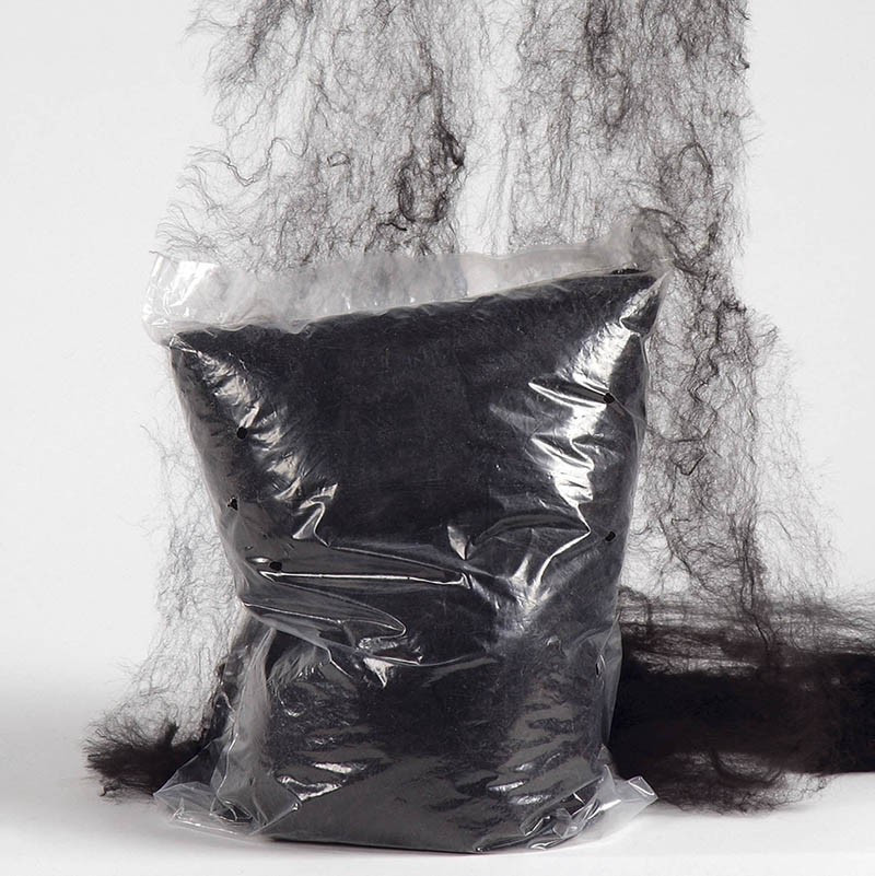 Sort spindelvæv til udsmykning, Halloween